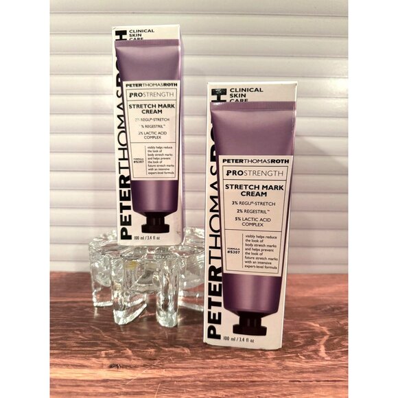 2x Peter Thomas Roth PRO Strength Stretch Mark Cream – 3.4 fl oz – Brand New Sea - Picture 1 of 10